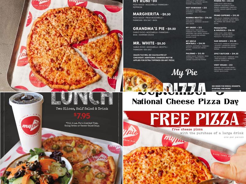 My Pie - Holladay, UT Menu