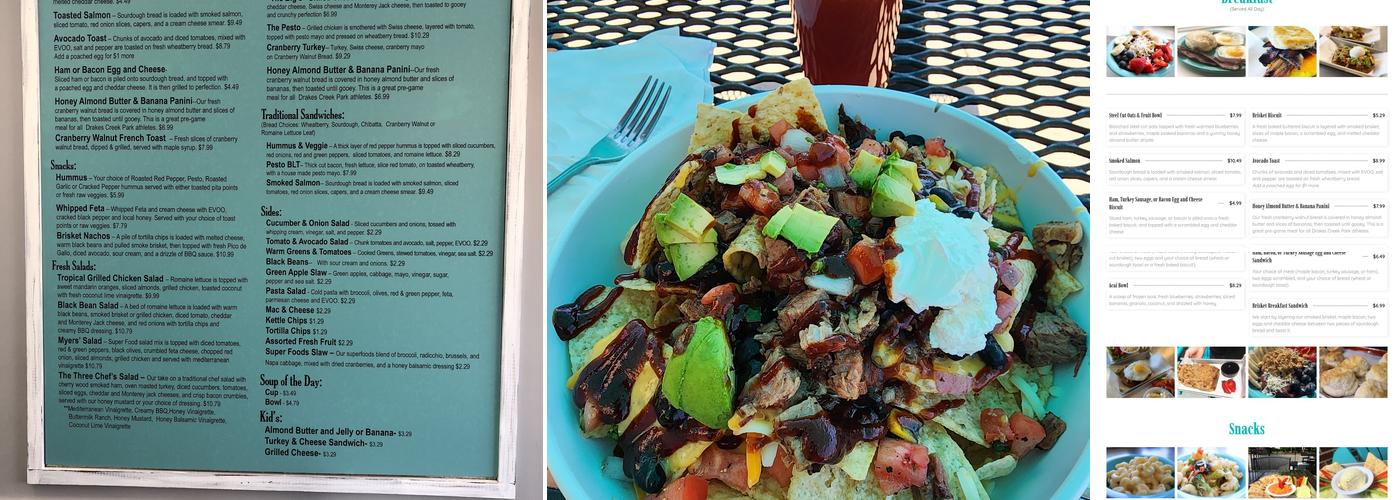 Myers' Front Porch Menu