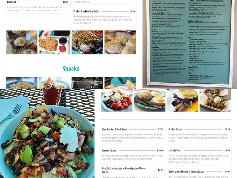 Myers' Front Porch Menu