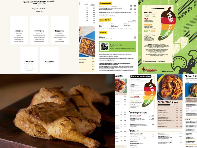 Nando's Peri-Peri Menu
