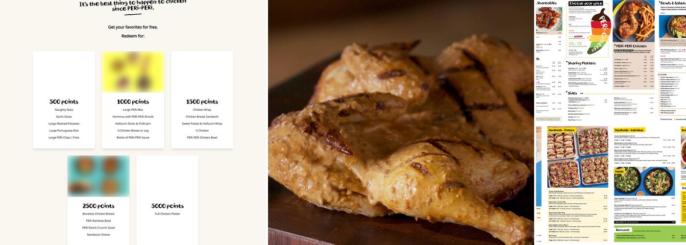 Nando's PERi-PERi Menu