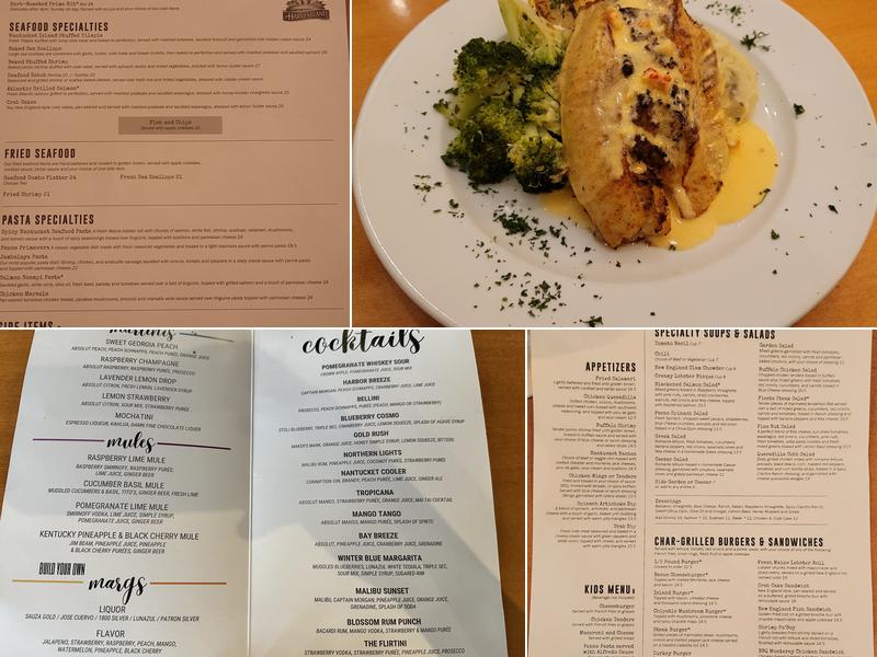 Nantucket Grill - Raleigh Menu