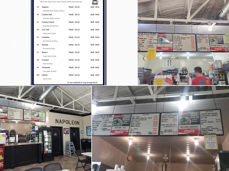 Napoleon Deli Menu