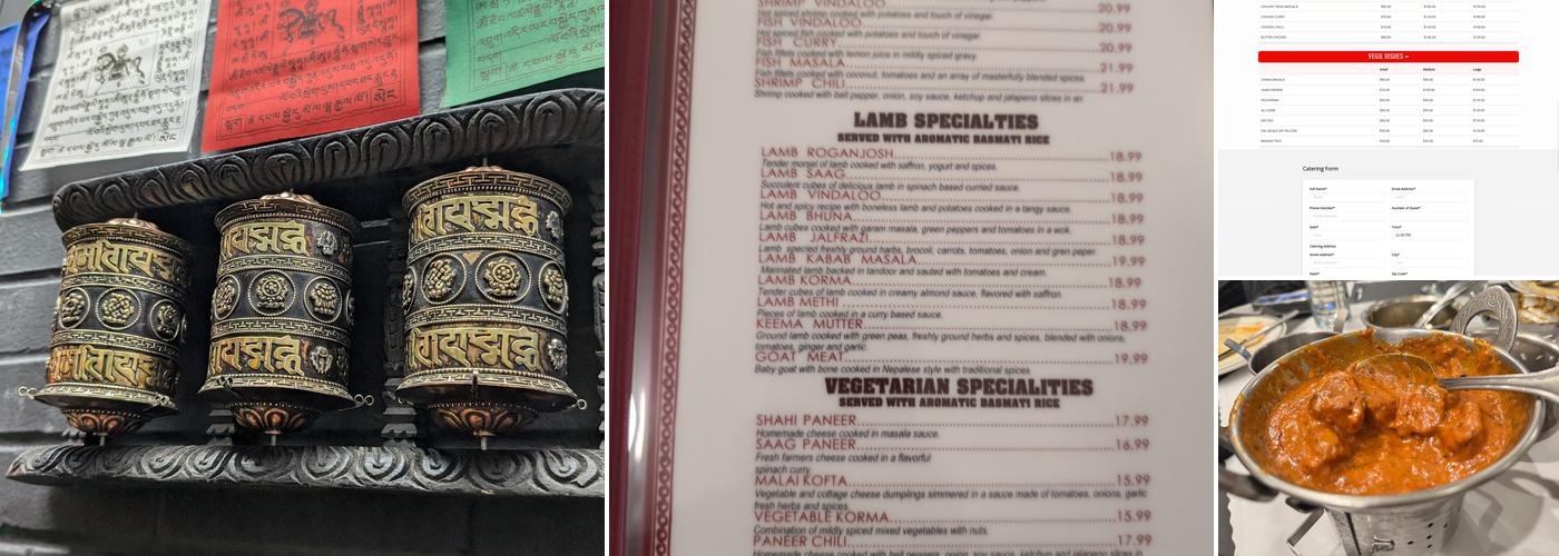 Nepal House - Restaurant & Bar Menu