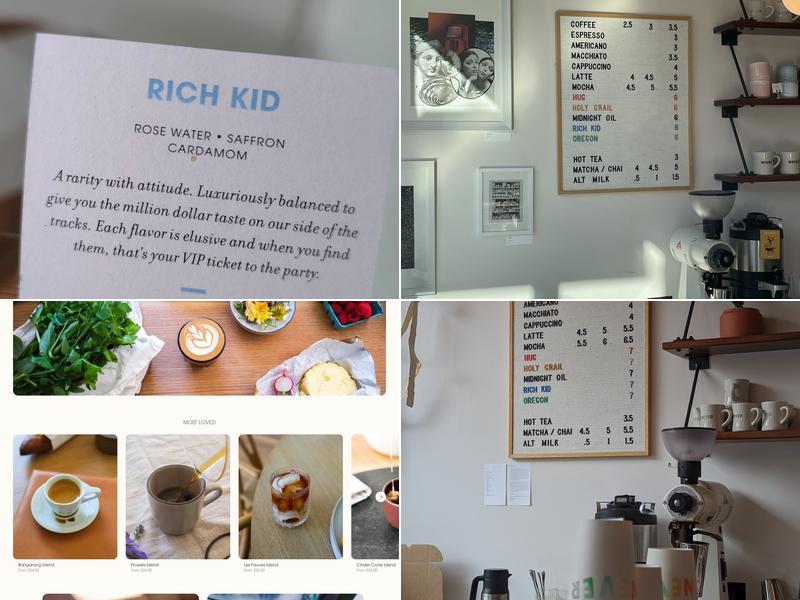 Never Coffee Menu
