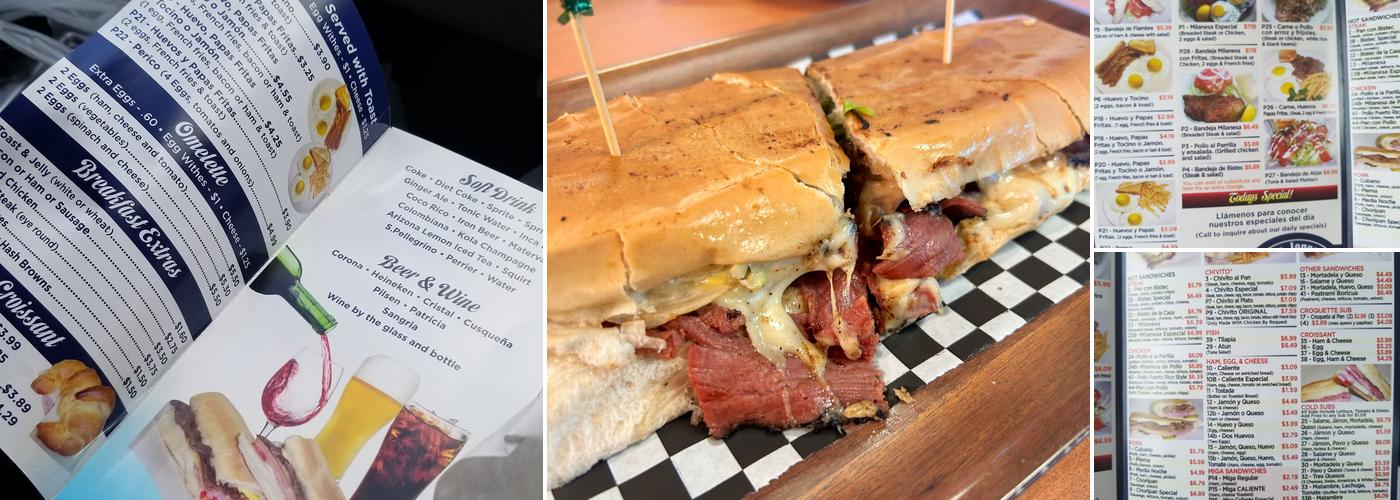 New Jersey Deli 2 Menu