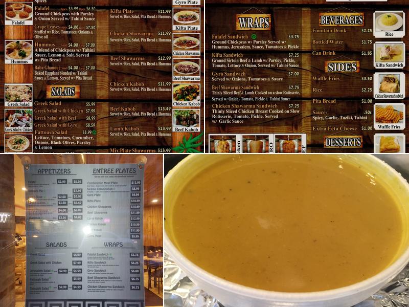 Falafel & Grill Menu