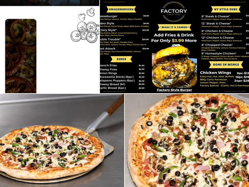 New York Pizza Factory Menu