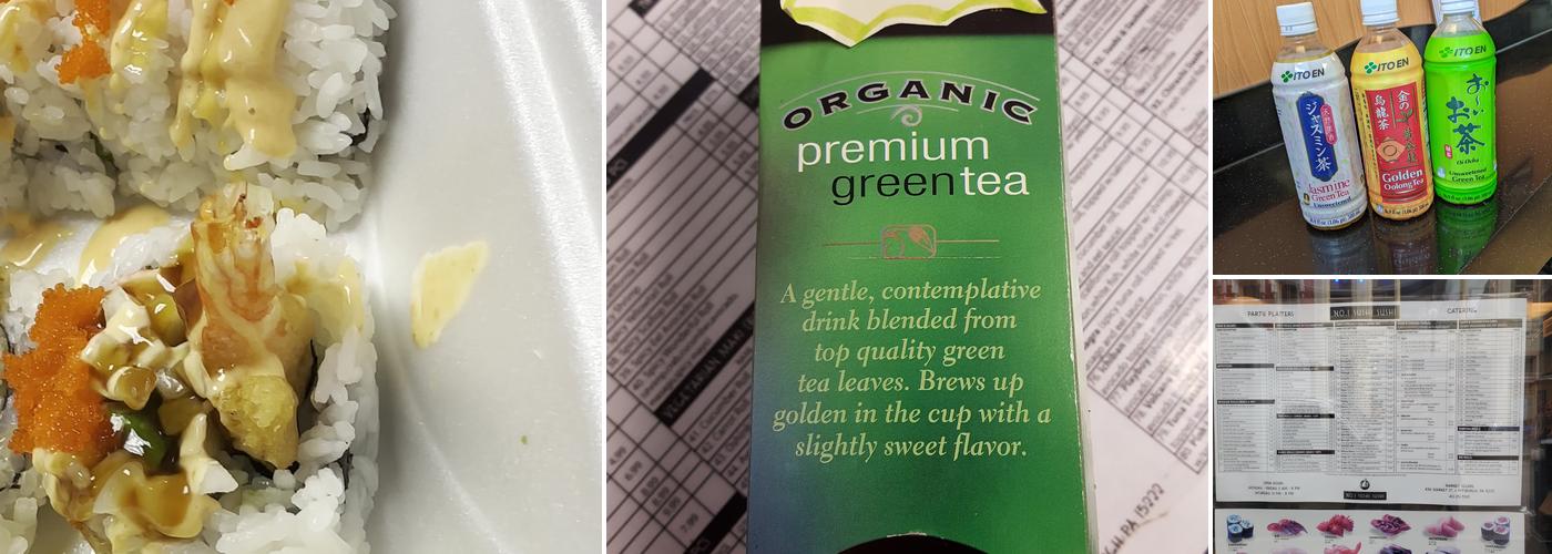 No. 1 Sushi Sushi Menu