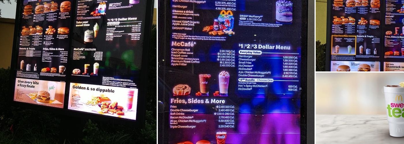 McDonald's Menu