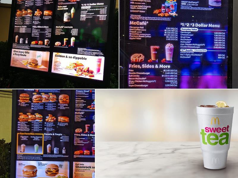 McDonald's Menu