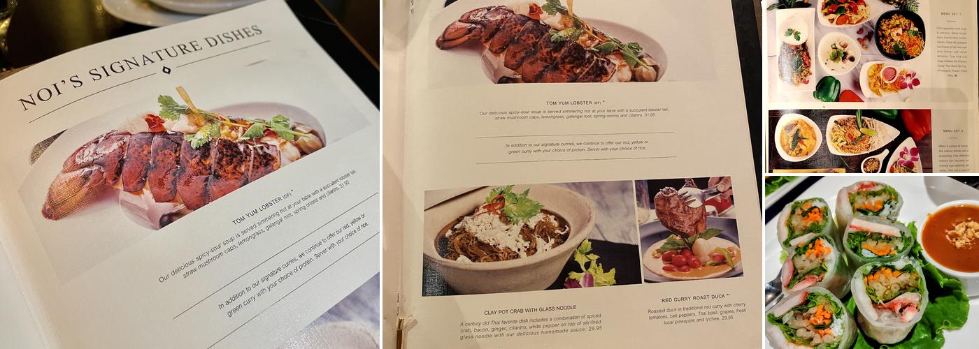Noi Thai Cuisine - Honolulu, Hawaii Menu