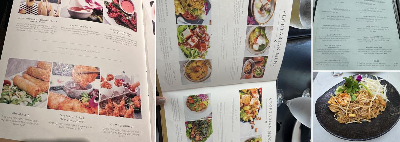 Noi Thai Cuisine - Downtown Seattle Menu