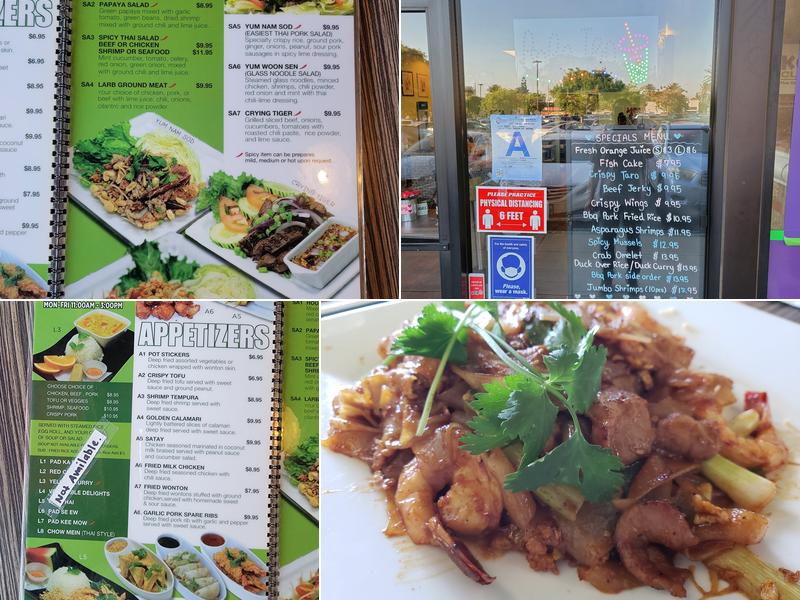 Nokki Thai Kitchen Menu