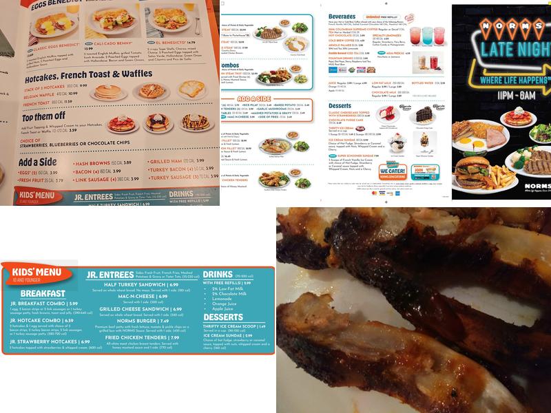 NORMS Restaurant Menu