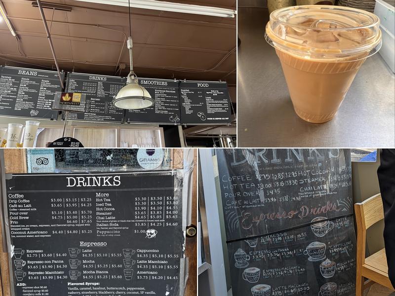 Northwest Coffee Roasting Menu