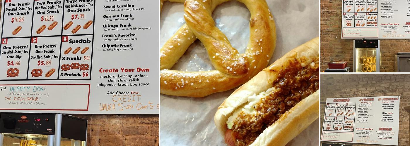 Not Just Franks Menu