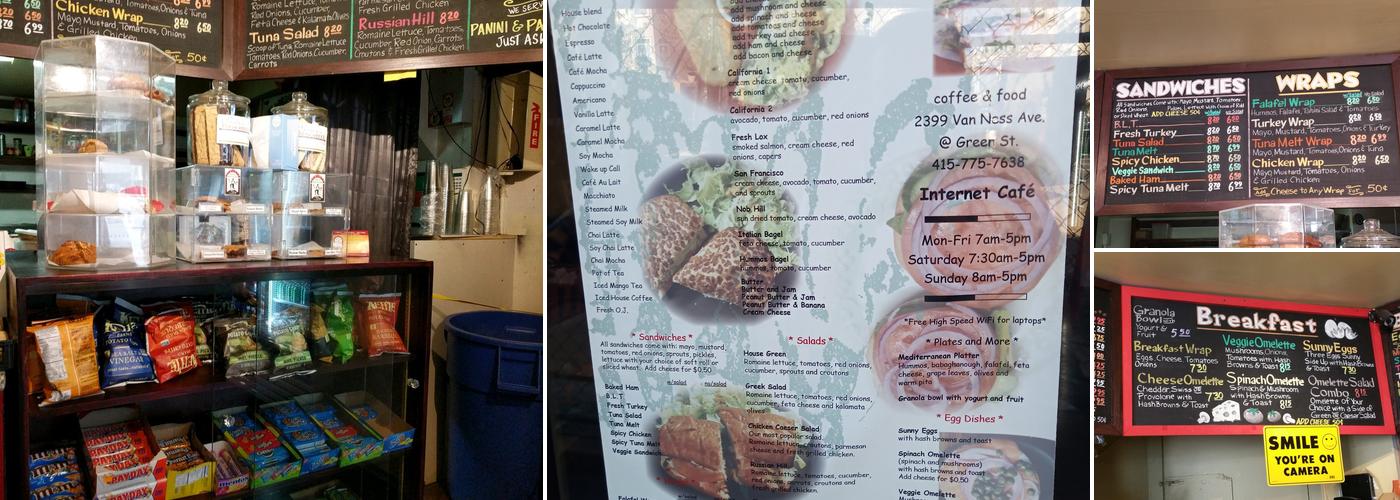 Notes From Underground Menu