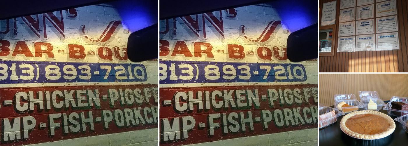 Nunn's Bar-B-Cue II Menu