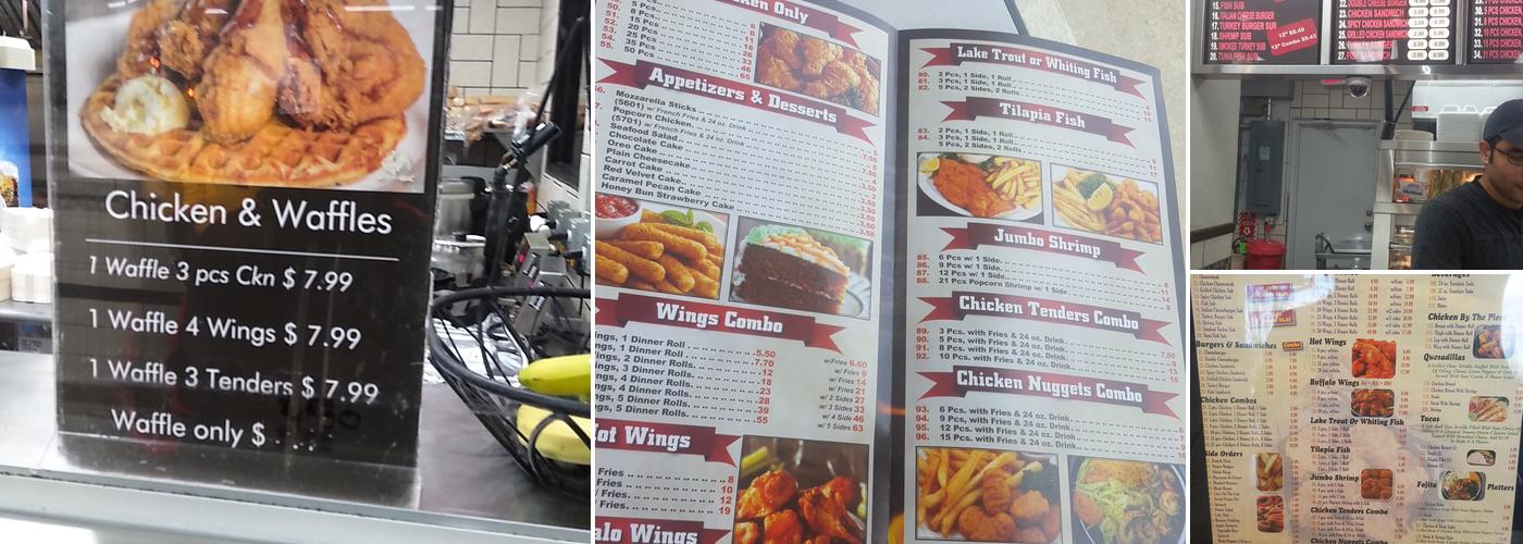 NY Chicken and Grill Menu