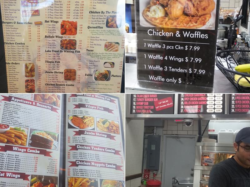 NY Chicken and Grill Menu