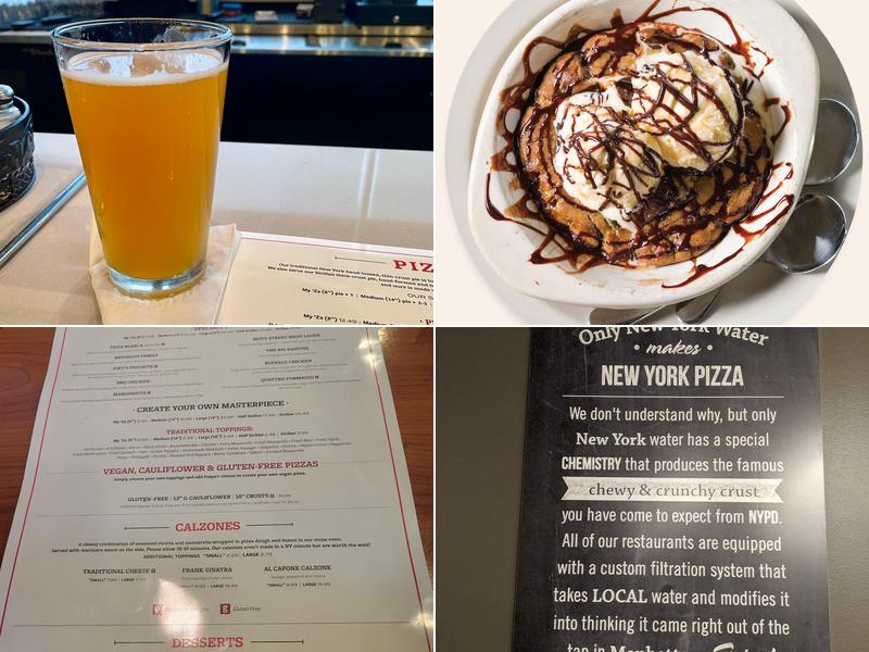 NY Pizza Department Menu