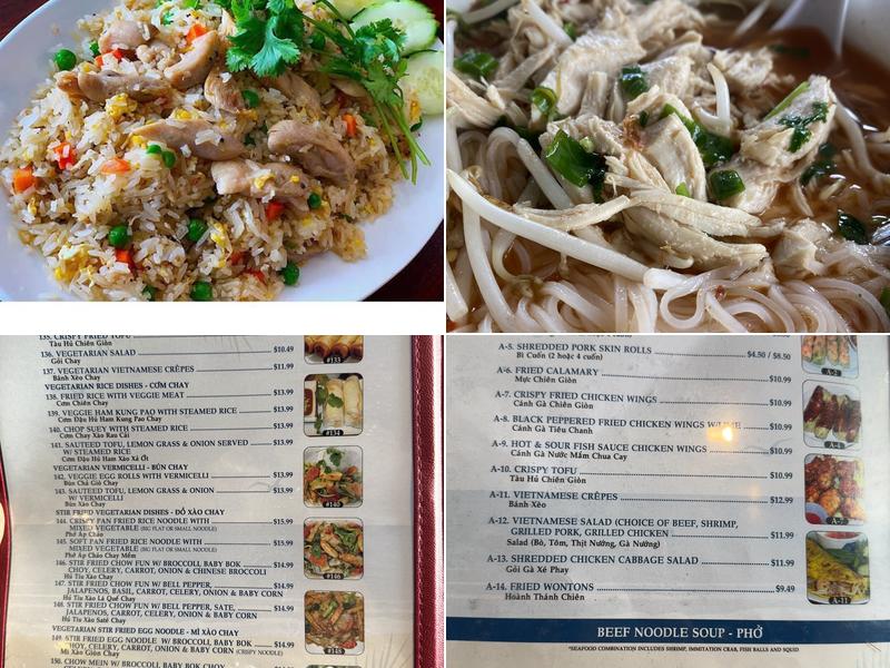 Ocean Pho Menu