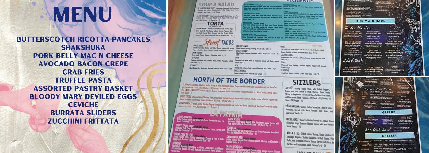 Oceans 14 Menu