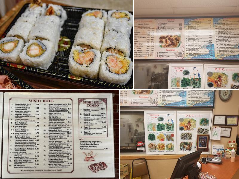 OEC Japanese Express Menu