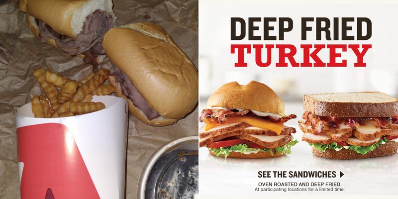 Arby's Menu