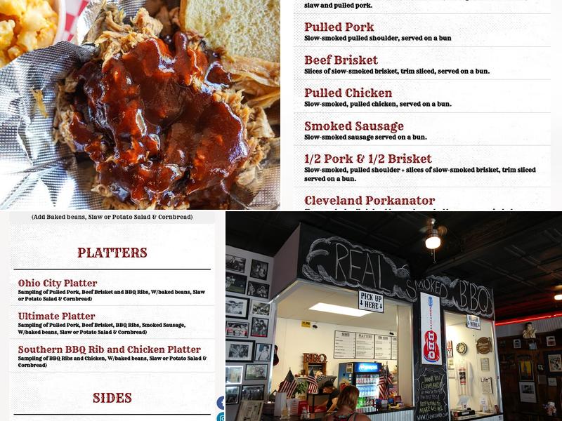 Real Smoq'ed BBQ, Inc. Menu