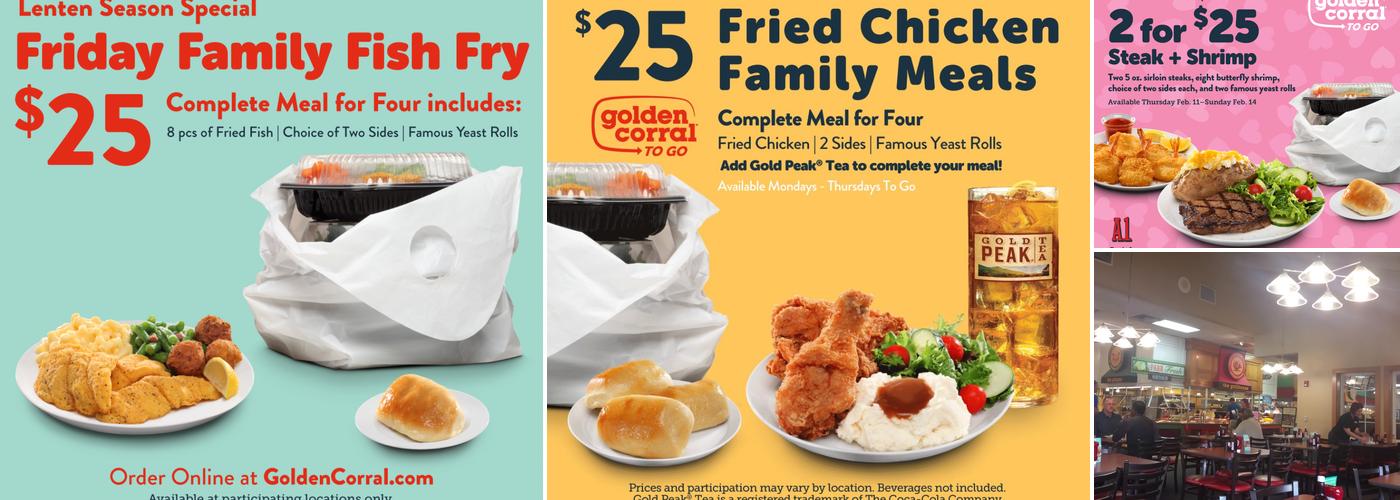 Golden Corral Buffet & Grill Menu