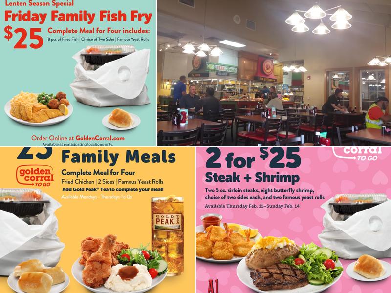 Golden Corral Buffet & Grill Menu