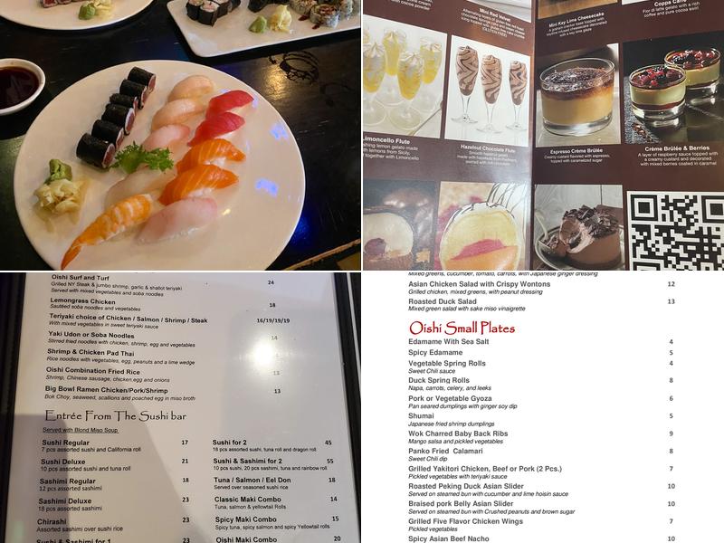 Oishi Sushi & Izakaya Menu