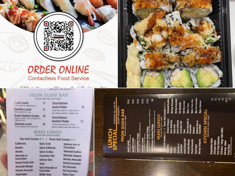 Okinawa Sushi Grill Menu
