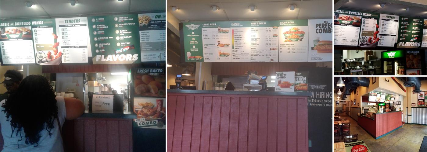 Wingstop Menu