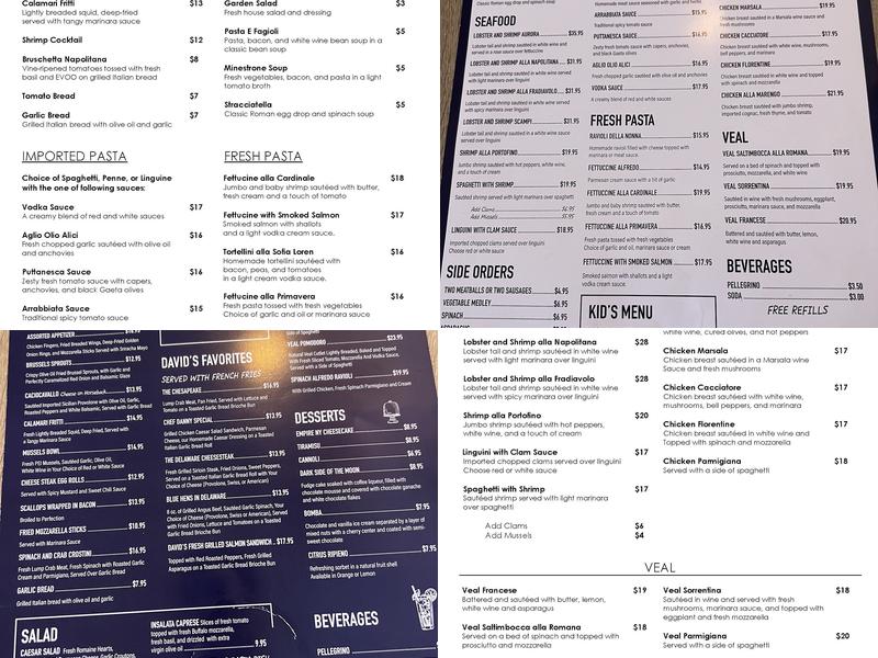 Olive Grill Menu