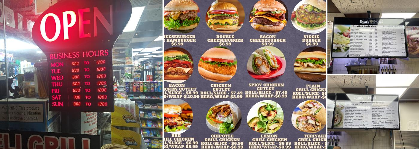 Olive Tree Deli & Grill Mini Mart Menu