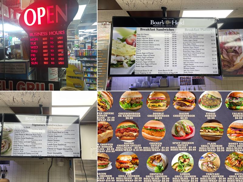 Olive Tree Deli & Grill Mini Mart Menu