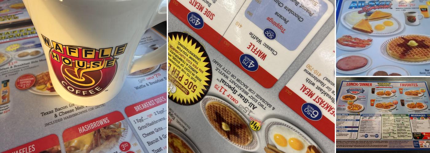 Waffle House Menu