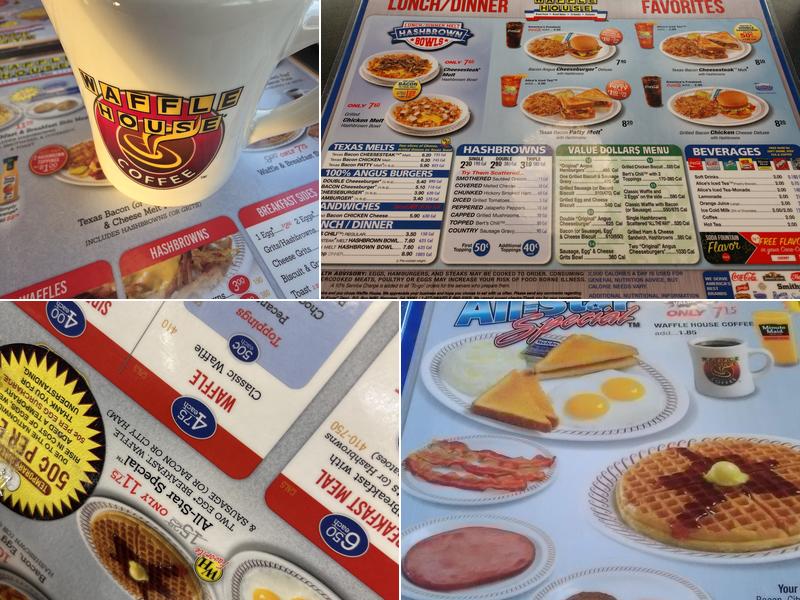 Waffle House Menu