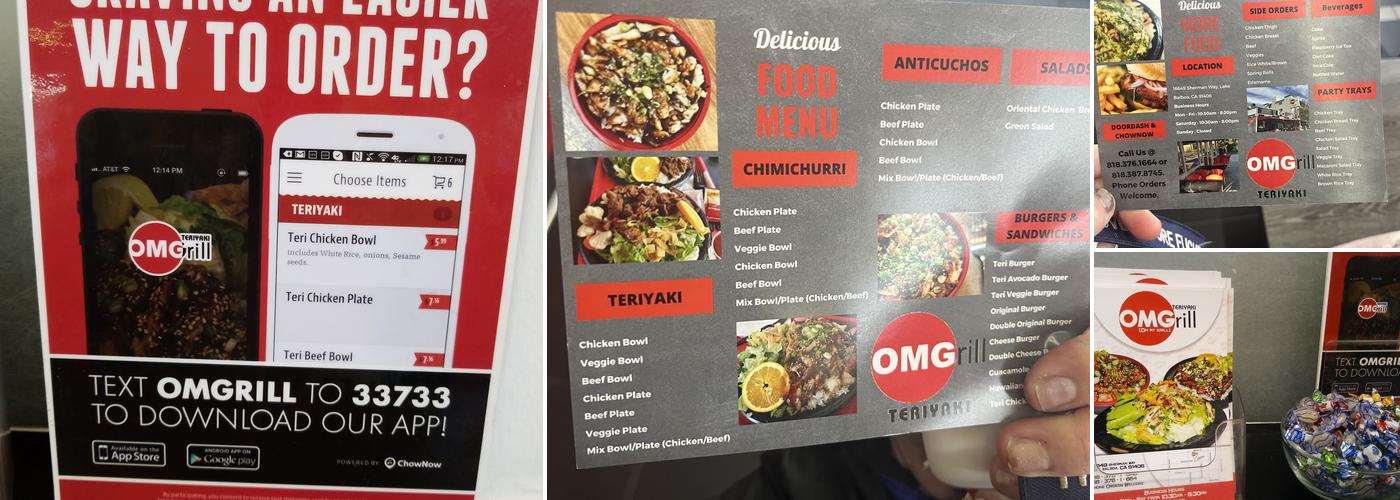 OMGrill Menu
