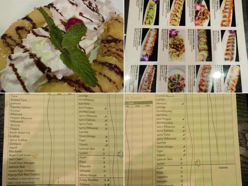 One Sushi & Grill Menu