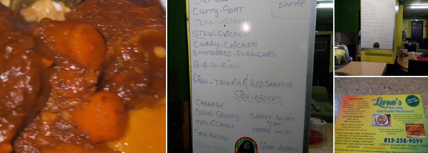One Stop Jerk Center Jamaican Menu