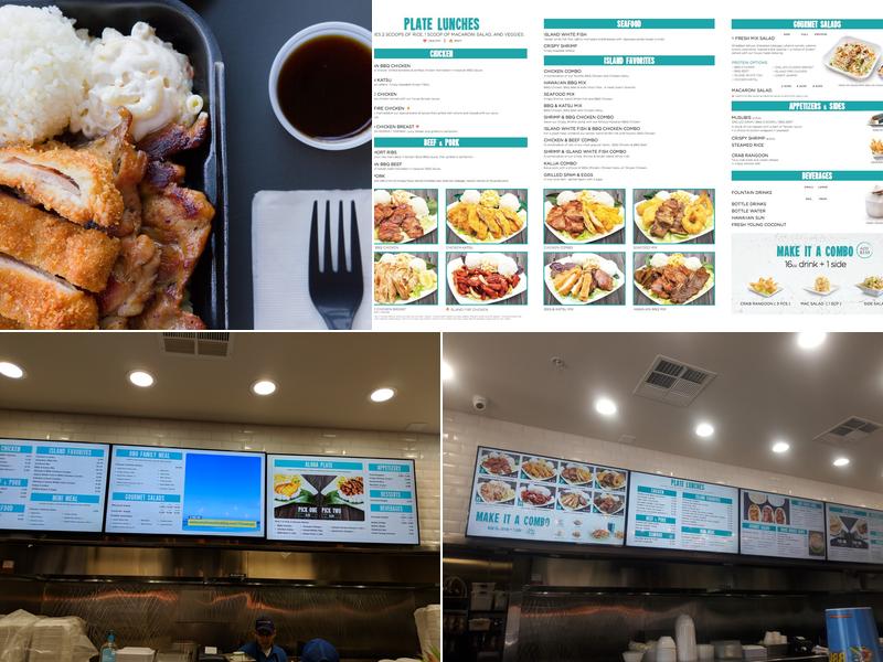 Ono Hawaiian BBQ Menu