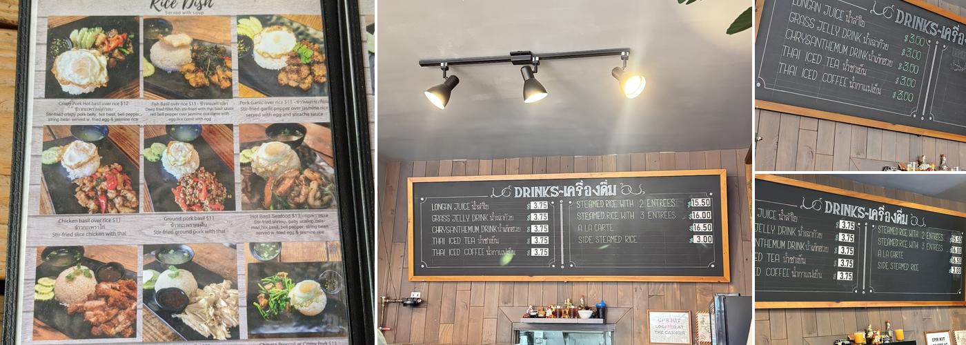 Khao Kang Menu