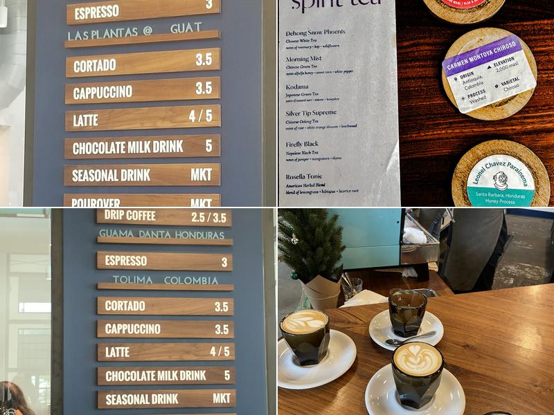 East Pole Coffee Co. Menu