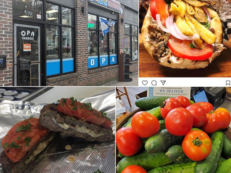 Opa Greek Yeeros 378 Highland Ave, Somerville