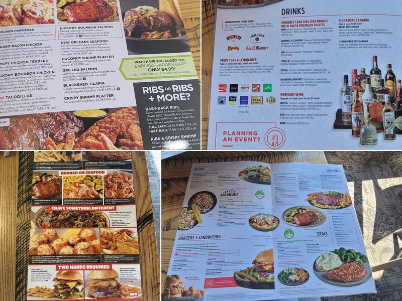 Ruby Tuesday Menu
