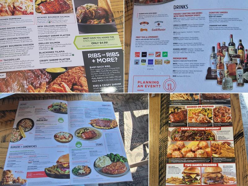 Ruby Tuesday Menu